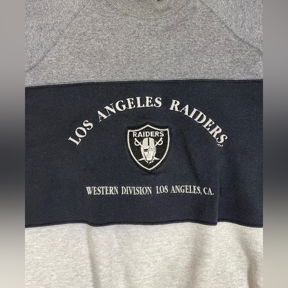 Vintage Nutmeg LA Raiders, NFL, Crewneck Sweatshirt - Picture 3 of 6